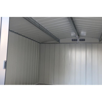 ECO SHED ALCOY 10X12 CASETA JARDIN DURAMAX 320CMX384CM GRIS M1J